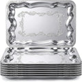 FoldTier 8 Pack Serving Trays Set by FoldTier
