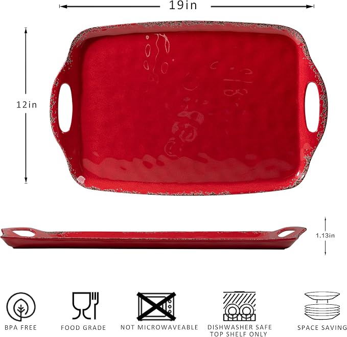 Christmas Large Melamine Serving Tray - Image 5