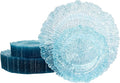 U-QE 60PCS Clear Blue Plates by U-QE