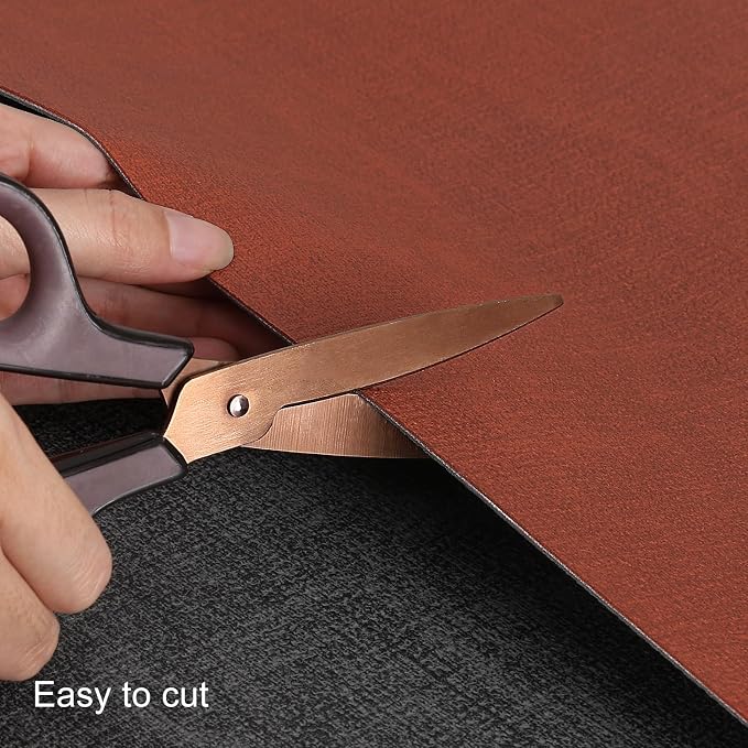 Table Runners 72 Inch Long, Dual-Sided Faux Leather Table Runner | Waterproof - Image 5