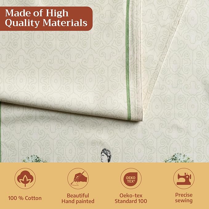 Maison d' Hermine Table Runner 100% Cotton 14.50" x 108" | Table Runners 108 - Image 3