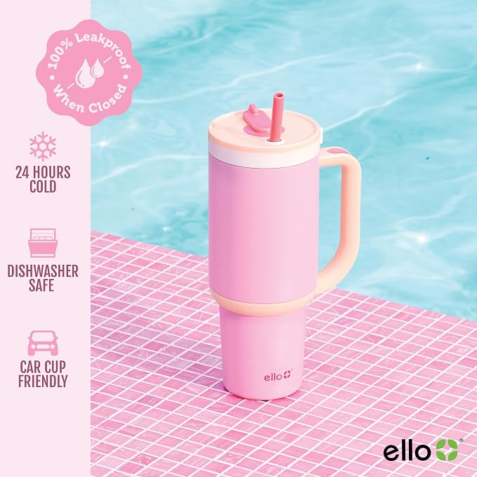 Ello Oasis 30oz Insulated Stainless Steel Tumbler - Image 5