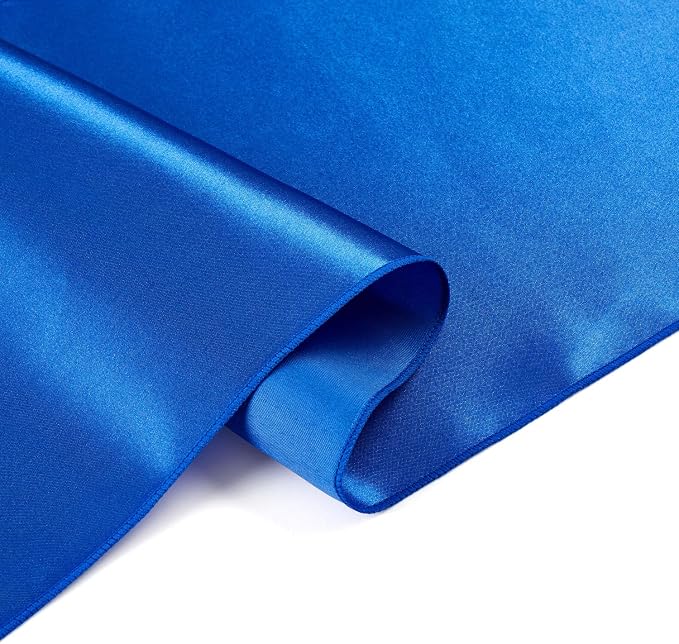 Royal Blue Satin Table Runner, 12x108 Inches, 4 Pack | Premium Satin, Smooth - Image 6