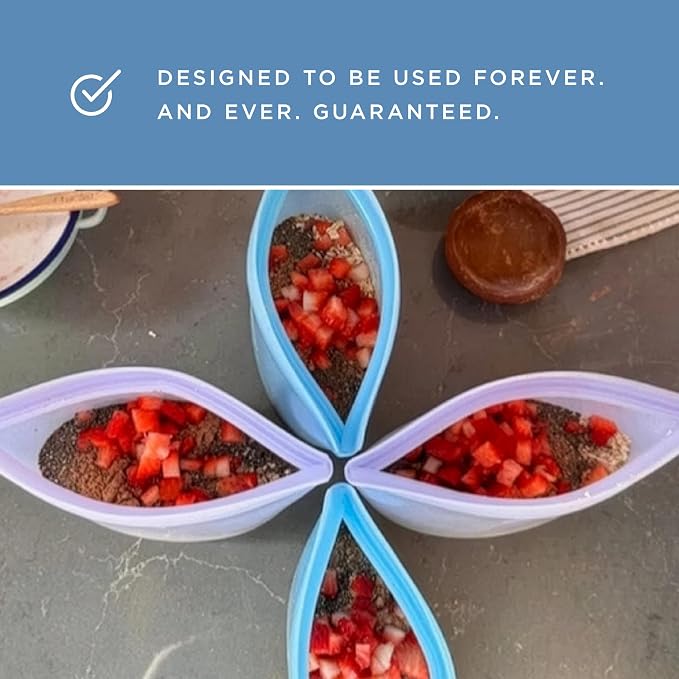 Stasher Premium Reusable Silicone Food Storage Bowl, 2-Cup | Food-Safe Silicone - Image 9