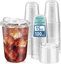 Homestockplus 15 oz Clear Plastic Cups by Homestockplus