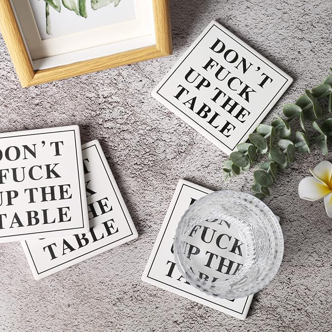 Ceramic Coasters Absorbent for Drinks, Coaster - Image 3