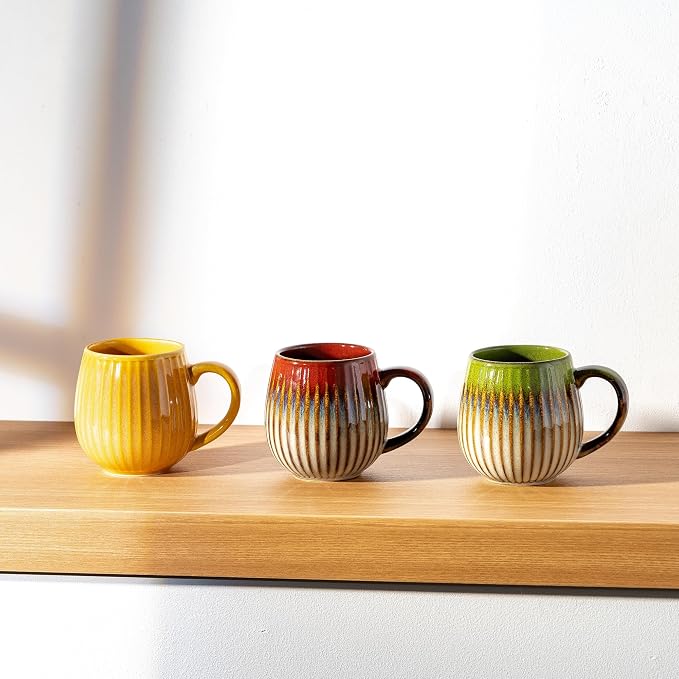 Unique Kiln-Fired Glaze Ceramic Mug - Image 7