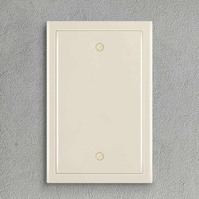 Modern Edge Decorative Wall Plate Switch Plate Outlet Cover, Durable Solid Zinc - Image 4