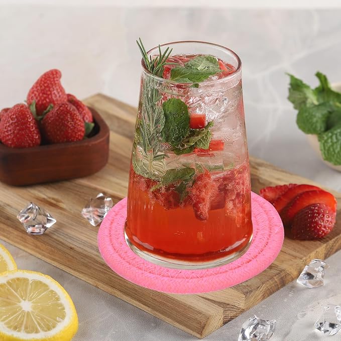 uxcell 8 Pcs Drink Coasters - Image 7