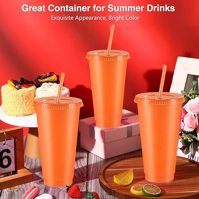 Amyhill 12 Pcs Reusable Glitter Cups - Image 4