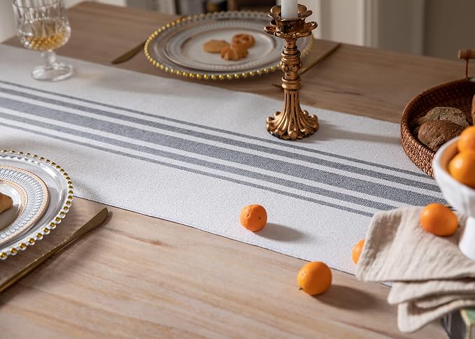 Boho Table Runner for Modern Farmhouse Decor, Dining Table décor 13 x 108 Inch - Image 4