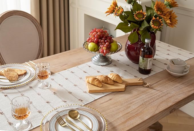 Caflife Boho Table Runner 72 Inchs Long - Image 6