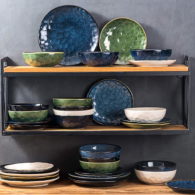 vicrays Ceramic Salad Bowls Set - Image 6