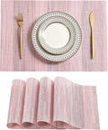 Leetaltree Misty Rose Placemats Set of 4 by Leetaltree-ArtatEveryTable