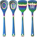 Totally Bamboo Baltique Mumbai Collection 4 Piece Cooking Utensil Set, Safe by TotallyBamboo