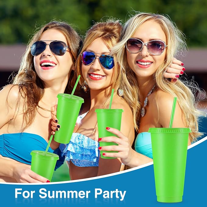 Amyhill 12 Pcs Reusable Glitter Cups - Image 5