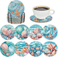 Ocean Diamond Painting Coasters by INCOK