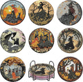 8 Pack Witch Diamond Art Coasters Kits- Diamond Painting Coasters Kit | by VIGEGU