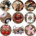 8 Pack Leopard Diamond Art Coasters Kits- Diamond Painting Coasters Kits | by VIGEGU