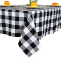 ShinyBeauty Checkered Table Cloths Cotton Tablecloth Gingham Tablecloth Square by ShinyBeauty