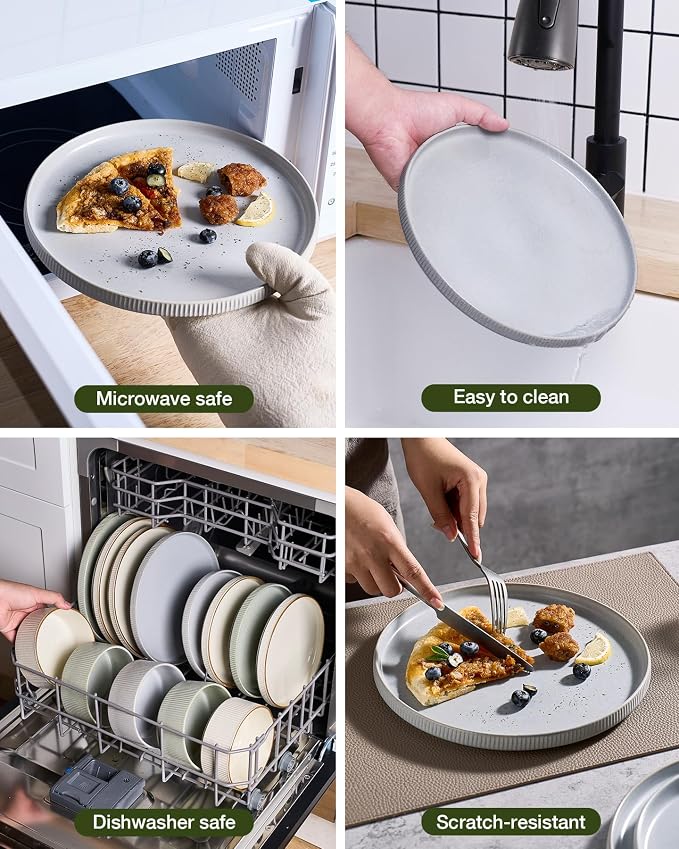 Famiware Star Plates and Bowls Sets, Chip & Scratch Resistant. Microwave & - Image 7