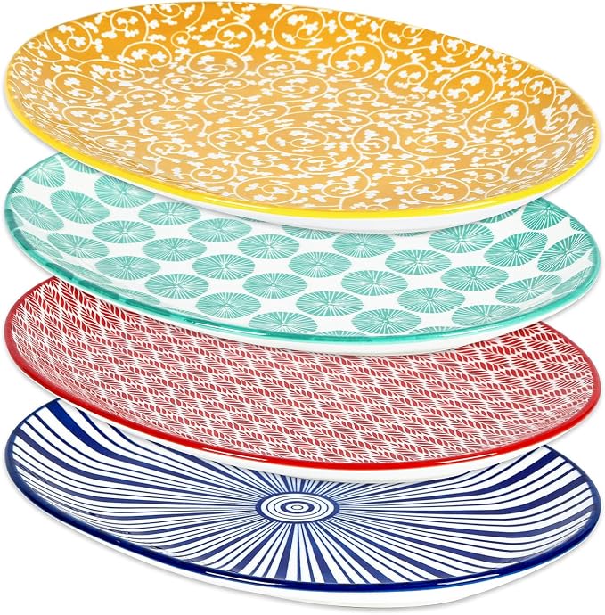 Selamica Serving Platter, 14 Inch Large Serving Dishes by Selamica