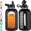 CIVAGO 64 oz Glass Water Bottle by CIVAGO