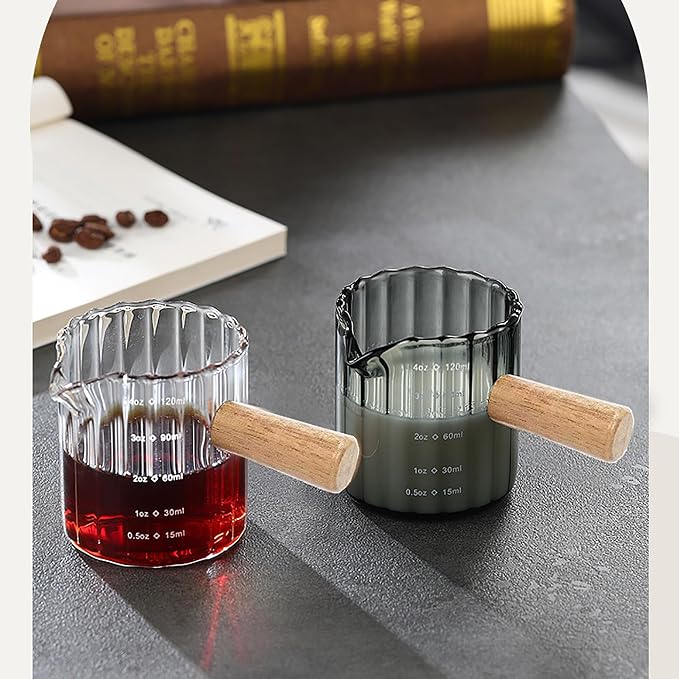 Espresso Cups Set of 2, 4 OZ Espresso Shot Glasses - Image 8