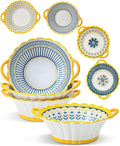 Yeacccng Bohemian Soup Bowls by Yeacccng