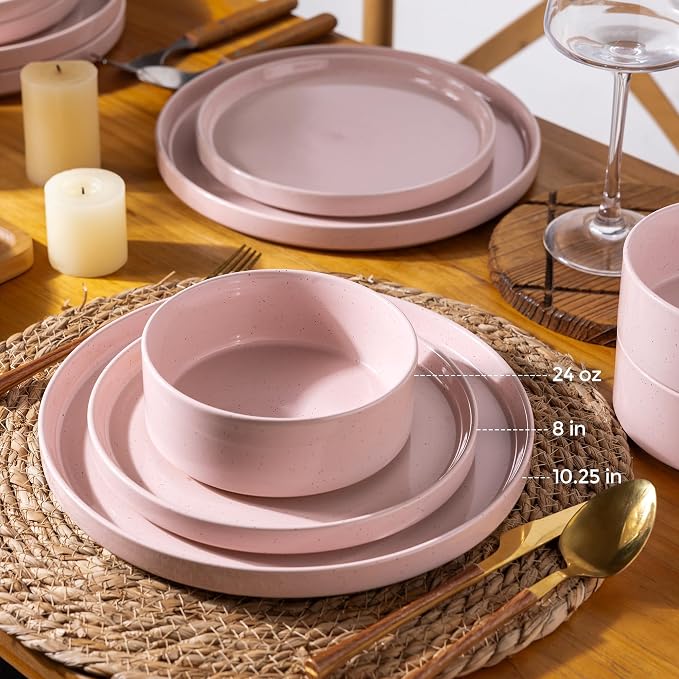 AmorArc Stoneware Dinnerware Sets - Image 2