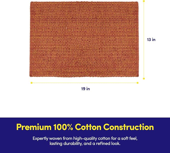 Sweet Home Collection 100% Cotton Placemats - Image 3