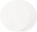 FunWheat Round Braided Placemats Set of 6 Table Mats by FunWheat
