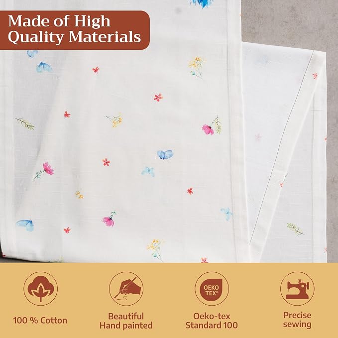 Maison d' Hermine Table Runner 100% Cotton 14.50" x 72" | Table Runners 72 - Image 3