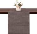 Table Runner 72 Inches Long, Vinyl Woven Heatproof Table Runners | Washable by Banchif