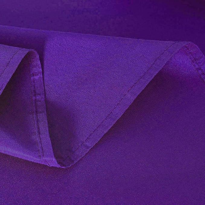 Purple Table Runner, Waterproof Washable Runners 48 Inches Long | Reusable - Image 5