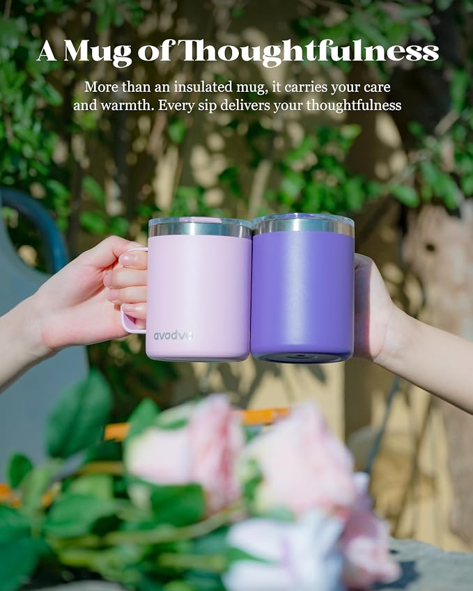 8 Pack 12oz Insulated Coffee Mug - Image 9
