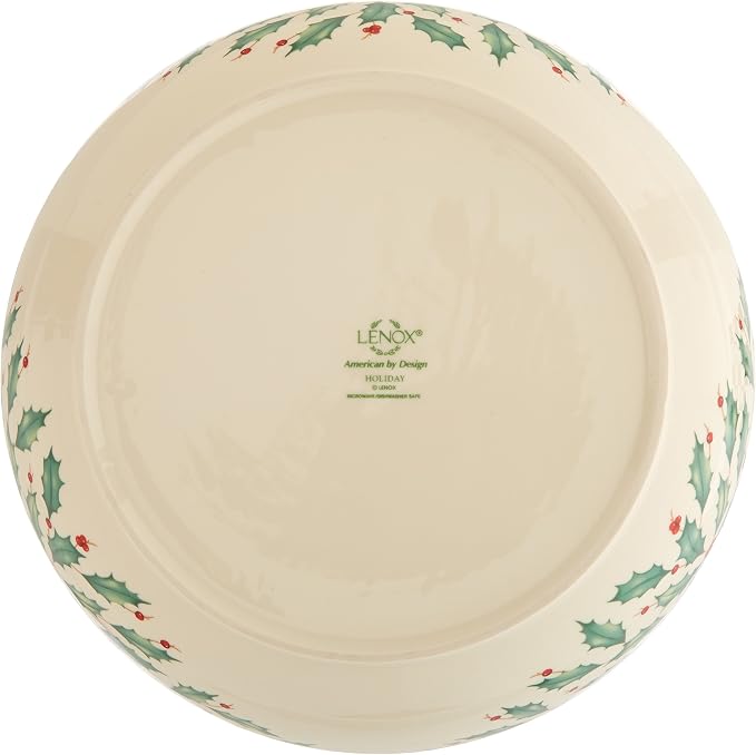 Lenox 853767 Holiday Salad Bowl & Servers, Christmas Hosting - Image 6