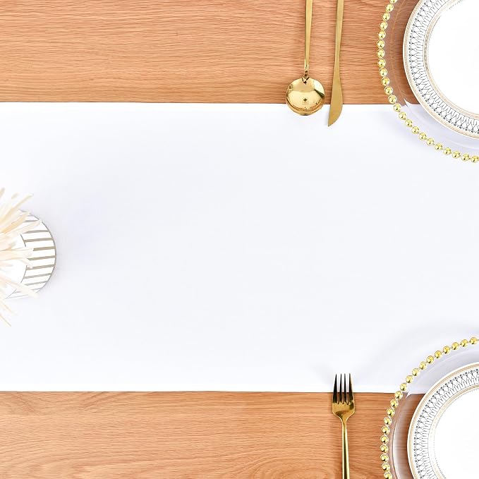 Farmhouse White Table Runner Dining Table Runners 72 Inches Long Coffee Table - Image 8