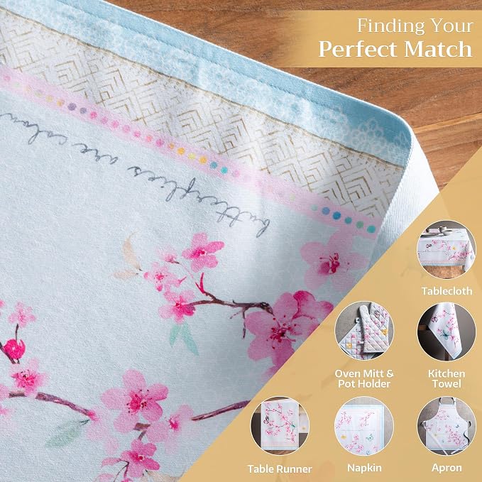 Maison d' Hermine Placemats Set of 4 Reusable 100% Cotton | Cloth Place Mats - Image 6