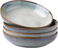 AmorArc 8.5’’ Ceramic Pasta Bowls Set of 4, 36oz Large Stoneware Bowls Set | by AmorArc