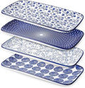 Selamica Ceramic Serving Platters, 14 Inch Serving Trays by Selamica