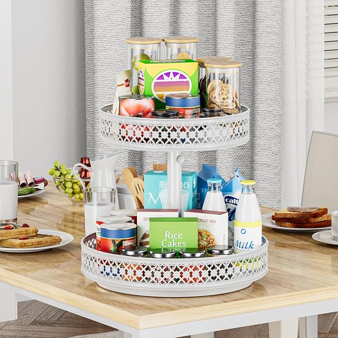 2 Tier Lazy Susan Organizer - Image 6