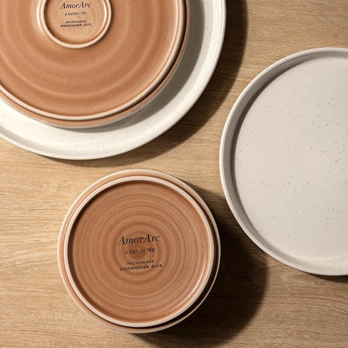 AmorArc Stoneware Dinnerware Sets - Image 6