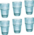 Bormioli Rocco Barshine 12.88 oz. Long Drink Stackable Tempered Drinking Glasses by Bormioli+Rocco