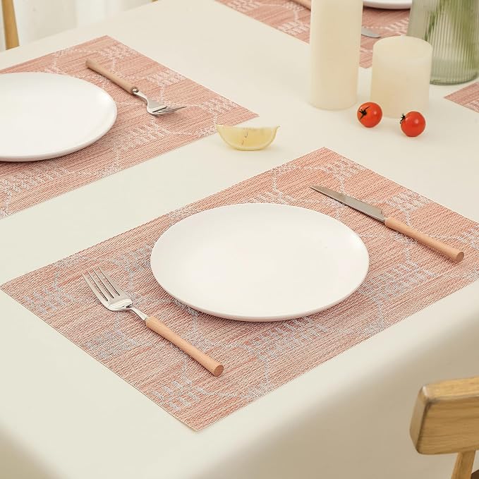 Leetaltree Coral Placemats Set of 12 - Image 8