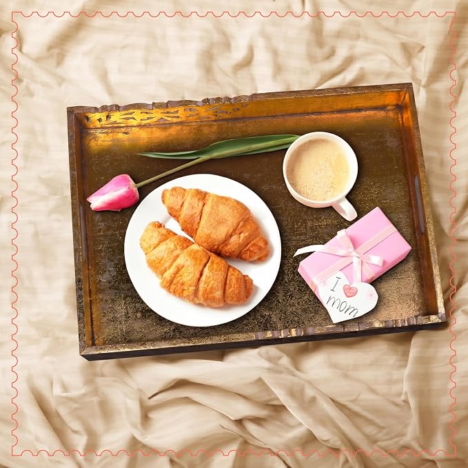 Flourish Mango Wood Serving Tray - Image 5