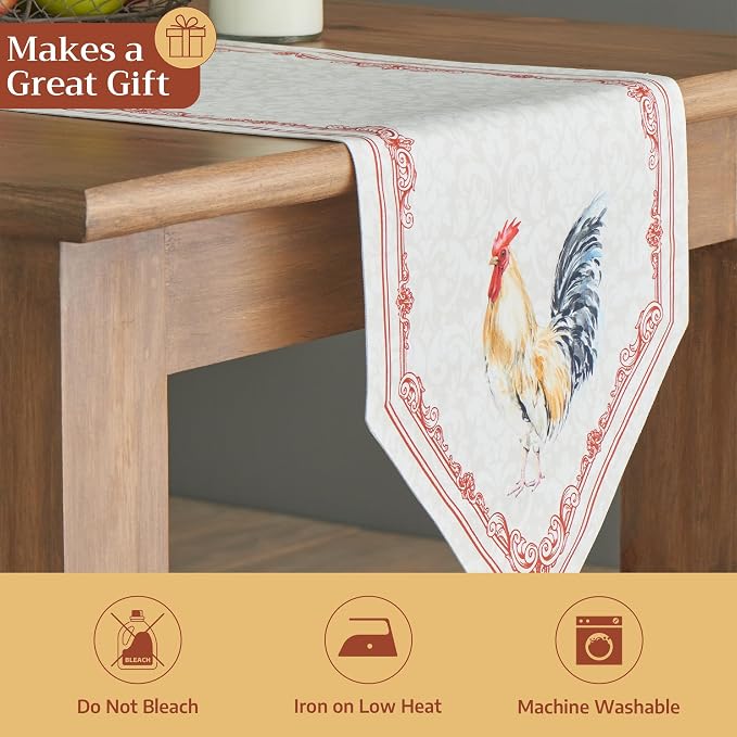 Maison d' Hermine Table Runner 100% Cotton 14.50" x 72" | Table Runners 72 - Image 5