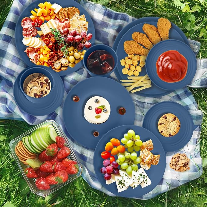 40Pack plates and bowls sets for kids - Image 6
