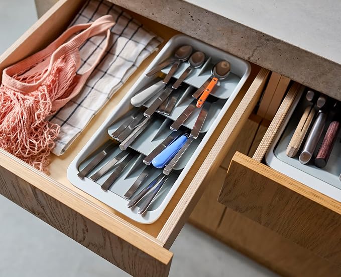 Joseph Joseph DrawerStore Large Tiered Flatware Cutlery Kitchen Drawer Organizer - Image 3