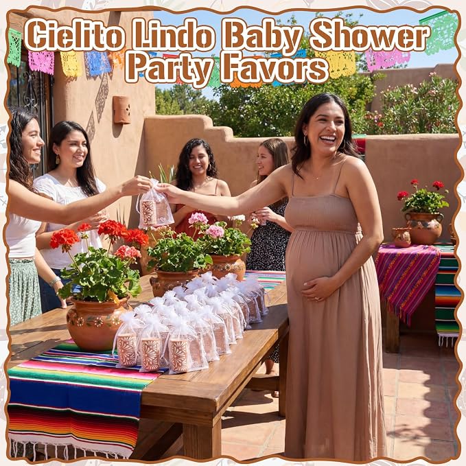 24 Set Cielito Lindo Party Favors, Terracotta, Handleless | Mexican Tequila - Image 7